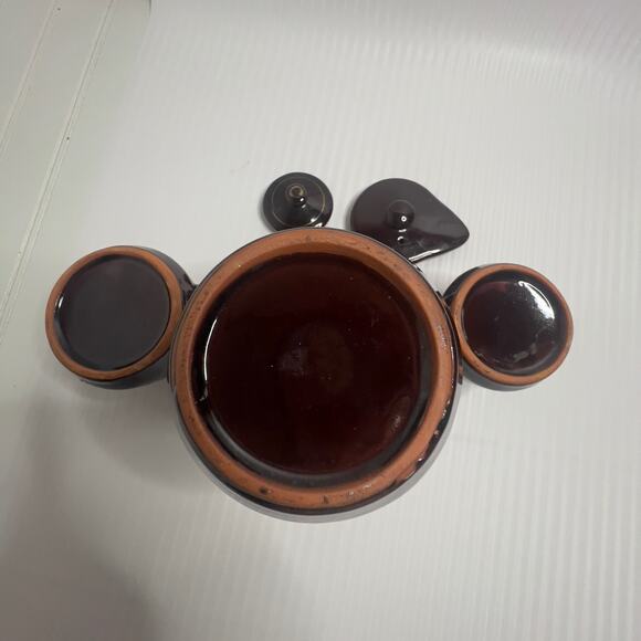 Vintage Japanese Moriage Style Redware Coffee/Teapot with Creamer and Sugar - Picture 12 of 12